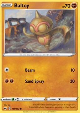 Baltoy - Sword & Shield (Common) [101]