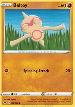 Baltoy - Sword & Shield (Common) [102]