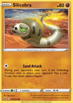 Silicobra - Sword & Shield (Common) [107]