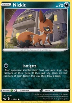 Nickit - Sword & Shield (Common) [125]