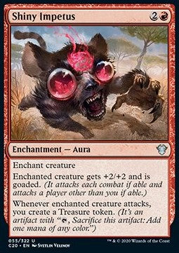 Shiny Impetus - Commander: Ikoria (Uncommon) [55]