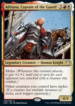 Adriana, Captain of the Guard - Commander: Ikoria (Rare) [C20-200]