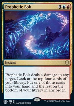 Prophetic Bolt - Commander: Ikoria (Rare) [227]