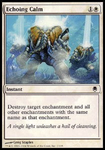 Echoing Calm - Darksteel (Common) [2]