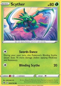 Scyther - Rebel Clash (Common) [4]