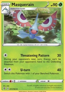 Masquerain - Rebel Clash (Uncommon) [11]