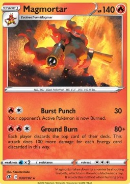 Magmortar - Rebel Clash (Rare) [RCL-30]