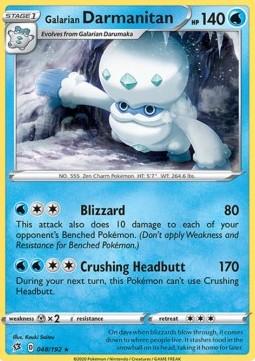 Galarian Darmanitan - Rebel Clash (Rare) [RCL-48]