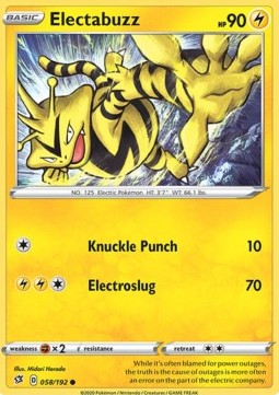 Electabuzz - Rebel Clash (Common) [58]