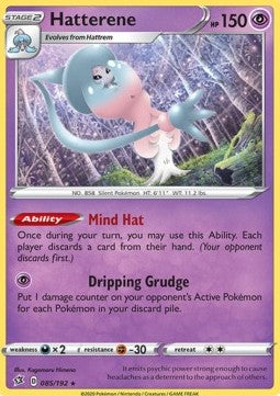 Hatterene - Rebel Clash (Holo Rare) [RCL-85]