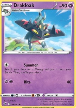 Drakloak - Rebel Clash (Uncommon) [RCL-90]