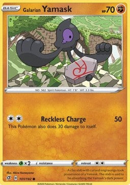 Galarian Yamask - Rebel Clash (Common) [101]