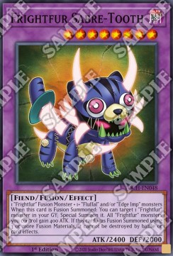 Frightfur Sabre-Tooth - Toon Chaos (Super Rare) [048]