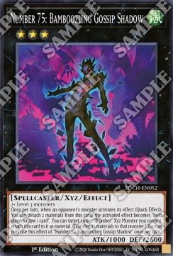 Number 75: Bamboozling Gossip Shadow - Toon Chaos (Super Rare) [052]