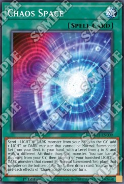 Chaos Space (V.1 - Super Rare) - Toon Chaos (Super Rare) [009]