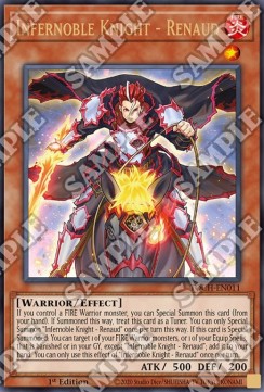 Infernoble Knight - Renaud - Toon Chaos (Ultra Rare) [011]