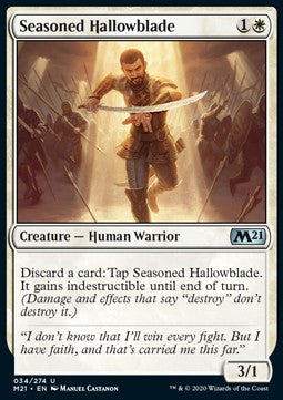 Seasoned Hallowblade - Core 2021 (Uncommon) [34]