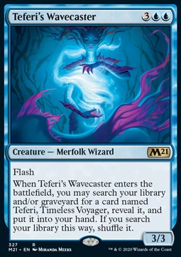 Teferi's Wavecaster - Core 2021: Extras (Rare) [327]