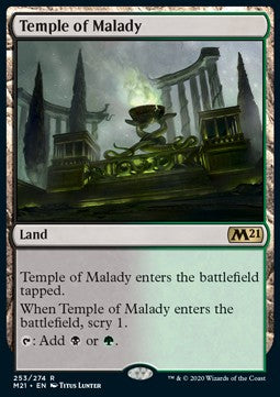 Temple of Malady - Core 2021 (Rare) [M21-253]