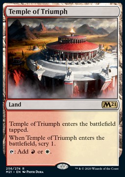 Temple of Triumph - Core 2021 (Rare) [M21-256]