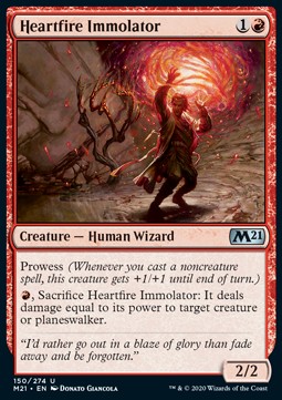 Heartfire Immolator - Core 2021 (Uncommon) [150]