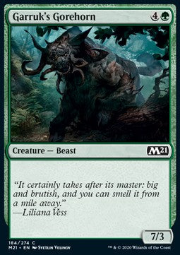 Garruk's Gorehorn - Core 2021 (Common) [184]