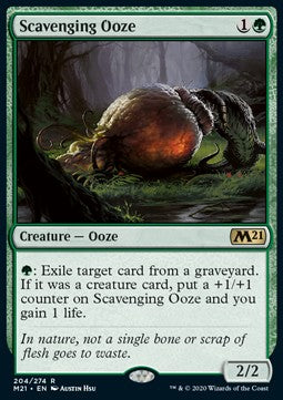 Scavenging Ooze - Core 2021 (Rare) [204]