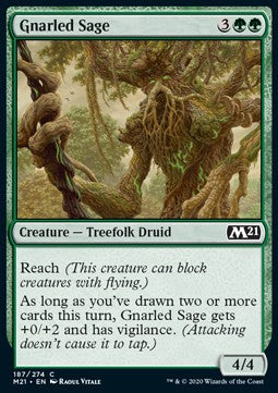 Gnarled Sage - Core 2021 (Common) [187]
