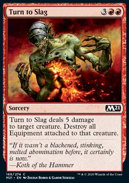 Turn to Slag - Core 2021 (Common) [168]