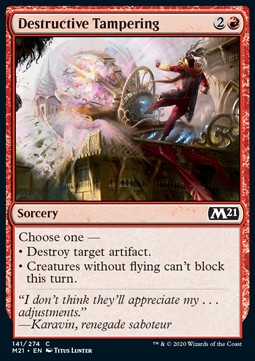 Destructive Tampering - Core 2021 (Common) [141]