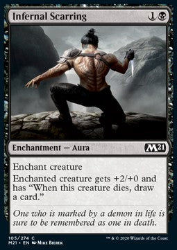 Infernal Scarring - Core 2021 (Common) [105]