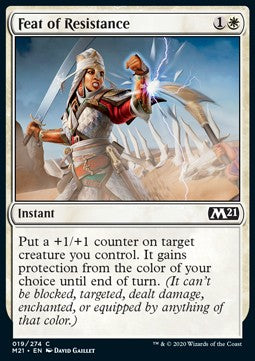 Feat of Resistance - Core 2021 (Common) [19]