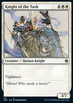 Knight of the Tusk - Jumpstart (Common) [114]