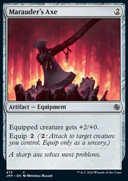 Marauder's Axe - Jumpstart (Common) [473]