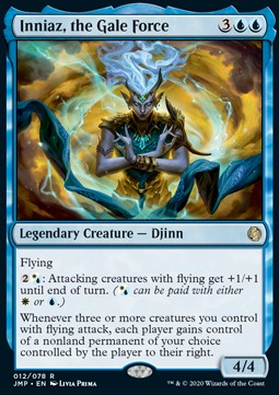 Inniaz, the Gale Force - Jumpstart (Rare) [12]