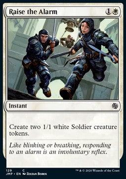 Raise the Alarm - Jumpstart (Common) [129]