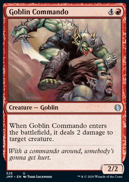 Goblin Commando - Jumpstart (Uncommon) [325]