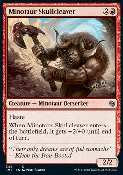 Minotaur Skullcleaver - Jumpstart (Common) [349]