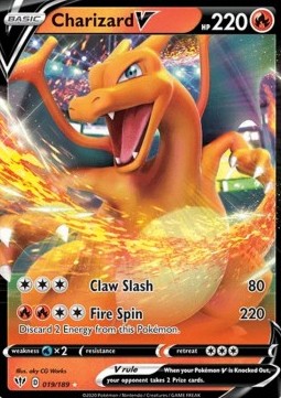 Charizard V - Darkness Ablaze (Ultra Rare) [DAA-19]