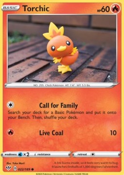 Torchic - Darkness Ablaze (Common) [22]