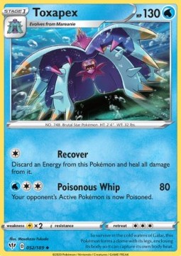 Toxapex - Darkness Ablaze (Uncommon) [52]