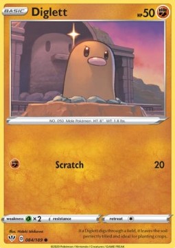 Diglett - Darkness Ablaze (Common) [84]