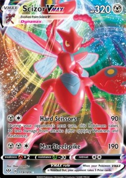 Scizor VMAX - Darkness Ablaze (Ultra Rare) [DAA-119]