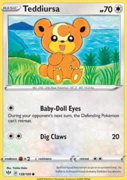 Teddiursa - Darkness Ablaze (Common) [DAA-138]