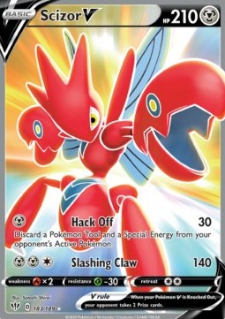 Scizor V - Darkness Ablaze (Ultra Rare) [DAA-183]