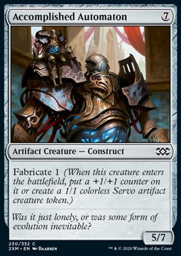 Accomplished Automaton - Double Masters (Common) [2XM-230]