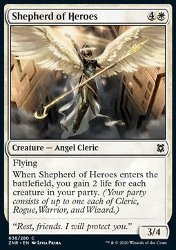 Shepherd of Heroes - Zendikar Rising (Common) [38]
