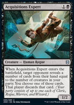 Acquisitions Expert - Zendikar Rising (Uncommon) [89]