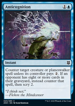 Anticognition - Zendikar Rising (Common) [45]