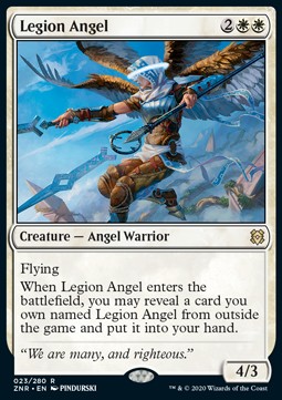 Legion Angel - Zendikar Rising (Rare) [23]
